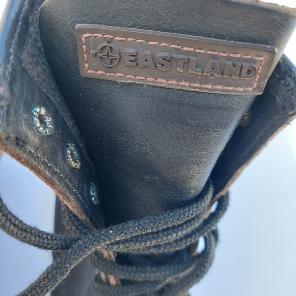 Eastland Leather Combat Boots Casual Boots Women Sz 6.5 SUPER RARE - Picture 2 of 10